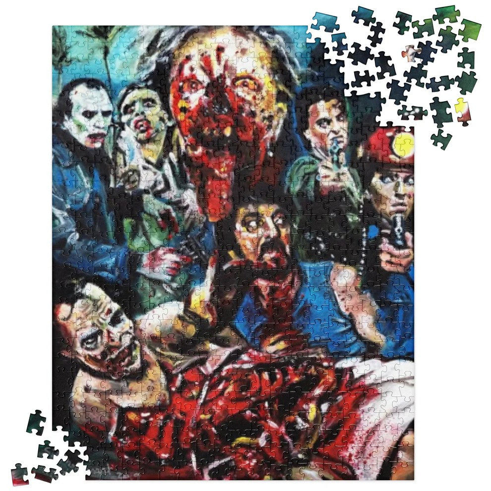 Tom Savini George Romero Day Of The Dead Jigsaw puzzle