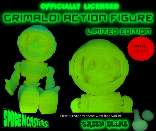 Officially Licensed Grimaldi Action Figure